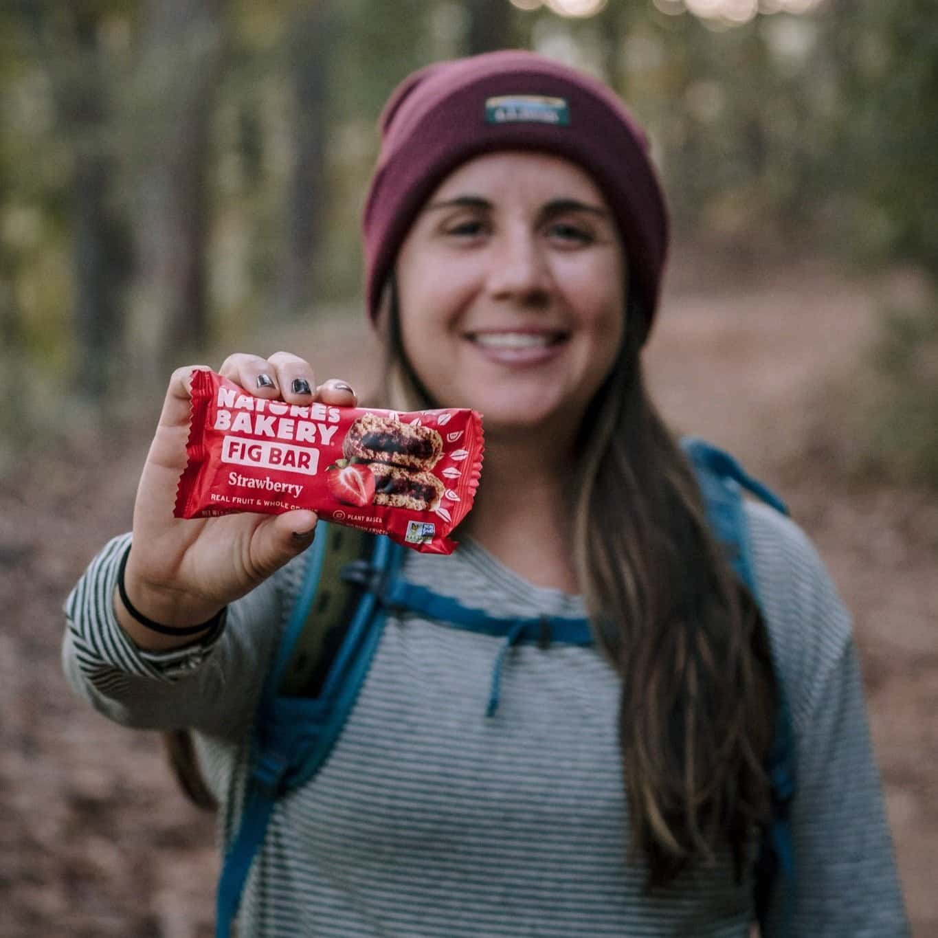 These tasty fig bars from Nature's Bakery are one of my favorite easy snacks for hiking and adventures. 